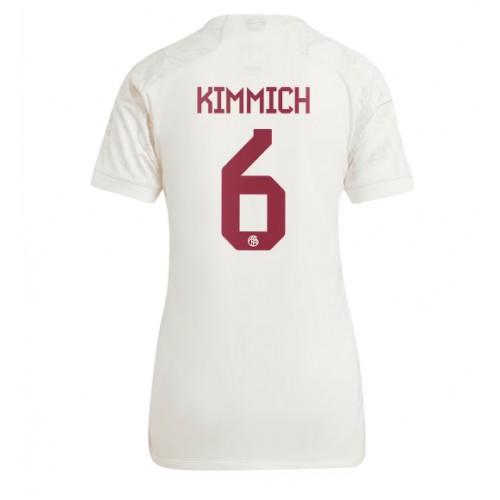Dres Bayern Munich Joshua Kimmich #6 Rezervni za Žensko 2023-24 Kratak Rukav